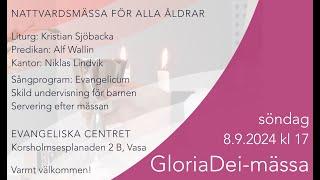 GloriaDei-mässa från EC i Vasa