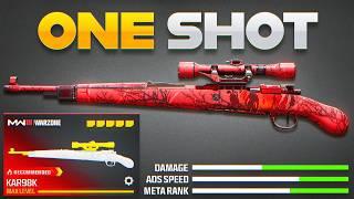 This KAR98 is the BEST ONE SHOT SNIPER in WARZONE 3 & MW3! (1 Shot KAR98K Meta Loadout)