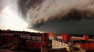 Мощный ураган надвигается на Москву. Южный циклон «Гори» несет проливные дожди и сильный ветер