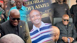 President Akufo Addo attends the final funeral rites of George Kofi Adjei