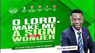 O LORD, RELEASE ON ME THE OIL OF FAVOUR | PROPHETIC PRAYER HOUR WITH REV DR SAM OYE [DAY 1274]