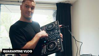 Quarantine Vlog - My first time on the Pioneer DDJ400