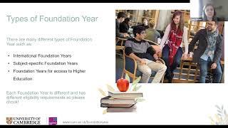 What is a Foundation Year? Introducing the Cambridge Foundation Year