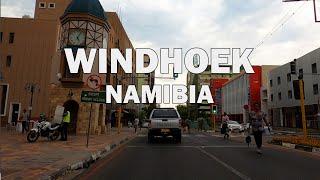 Windhoek, Namibia - Driving Tour 4K