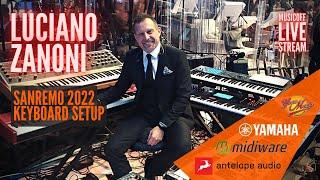 Luciano Zanoni e le tastiere di SANREMO 2022 - Live Stream