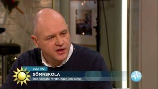 Sömnskola: "5 timmars sömn får stora effekter på kroppen" - Nyhetsmorgon (TV4)