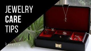 How to take care of your silver and gold jewelry ?