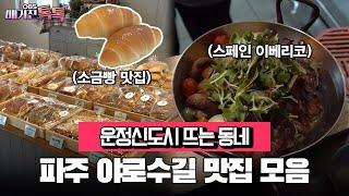 [매거진 톡톡] 운정신도시 뜨는 동네…파주 야로수길 맛집 모음