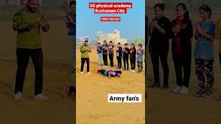 army motivational video #physical #trending #viral #SS physical academy Kuchaman City