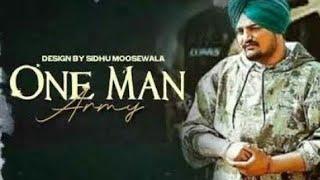 ONE MAN : SIDHU MOOSE WALA | (OFFICIAL VIDEO) | NEW SONG SIDHU MOOSE WALA | SIGN TO GOD |  SONG 2023