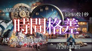 【残酷な真実】許される時間は平等ではない