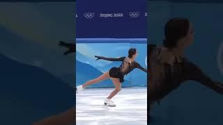 Anya's beautiful ice skating. Subscribe for more. #shorts