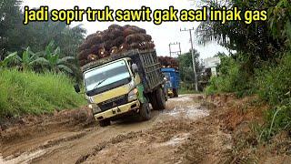 SOPIR TRUK SAWIT ~ GAK ASAL INJAK GAS