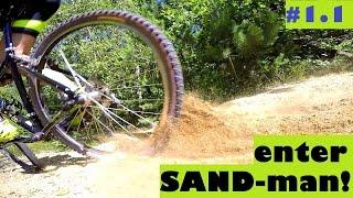 Mountain Bike Technique - riding through the SAND. MTB skills. Cycling with Cannondany!