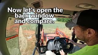 New KIOTI tractor cabs-how quiet are they??