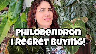 PHILODENDRON I HATE & REGRET BUYING!!  5 Houseplants I Won't Buy Again!! 