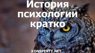 История психологии кратко