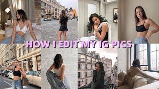 How I Edit My IG Pics | Rae Hersey