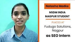 Natasha Madke Experience With NSDM INDIA(NAGPUR)