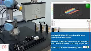 surfaceCONTROL3D on moving target!