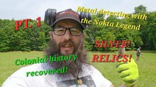 Colonial finds Metal Detecting PT.1 with Silver Assassin