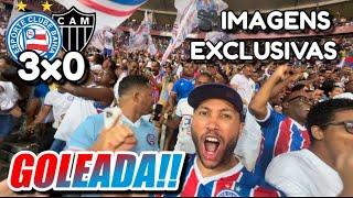 VLOG BAHIA 3x0 ATLÉTICO-MG: GOLS, MELHORES MOMENTOS, REVOLTA DA TORCIDA EM ÂNGULOS EXCLUSIVOS