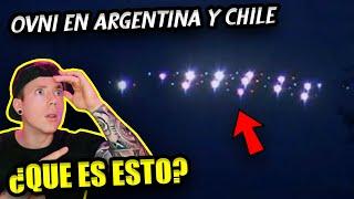 Se VIO un OVNI en el CIELO de ARGENTINA y CHILE | ¿QUE SON ESAS LUCES EXTRAÑAS?