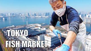 Один день на Токийском рыбном рынке, номер 1 в мире