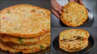 HEALTHY VEGETABLE RICE PANCAKE | DELICIOUS BREAKFAST RECIPE | RICE FLOUR PANCAKE RECIPE | N'Oven