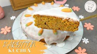 Diesen saftigen & leckeren Karottenkuchen musst du probieren! Einfaches & Schnelles Kuchenrezept 