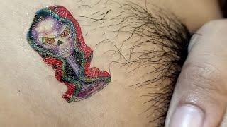 Wow beautiful Temporary Tattoo  and so Lovely tattoo videos