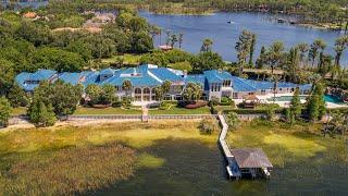 Shaquille O'neal 30,000 sqft Windermere Florida lakefront mansion