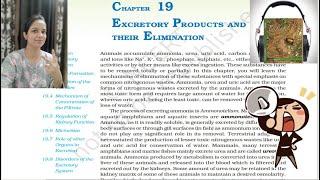 Excretory Products & Their Elimination NCERT Reading|NCERT Class11 Biology Audiobook | NCERT Reading