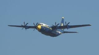 Blue Angels Fat Albert. Miramar. 2024. Saturday. 4K 60fps.