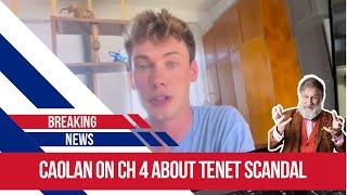 Tenet media and coverage on Channel 4 with Caolan Robertson