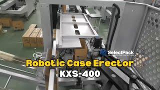 Robotic Case Erector KXS-400 | SelectPack #machine #selectpack #manufacturing