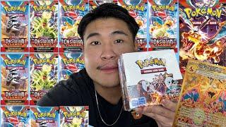 Obsidian Flames Booster Box Opening | GOLD cards and Art Rare Pulls