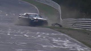 BMW M3 CRASH Nordschleife Nürburgring Drift Unfall Accident 17.04.2014