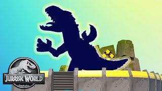 Escape the Dino Volcano! | Jurassic World | Kids Adventure Show | Dinosaur Cartoons
