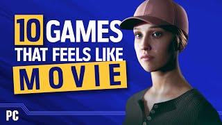 10 Highly CINEMATIC Games That Feels Like A Movie (Hindi)