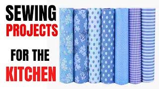 3 Sewing Projects for The Kitchen | 3 Sewing Ideas for the Home | showofcrafts