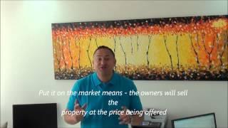 Real Estate Tips - What to do at an auction when a Vendor Bid is placed