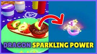 How To Make Dragon Sparkling Power Level 3 Sandwich!