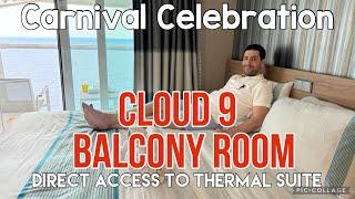 Carnival Celebration ️| Cloud 9 Spa Balcony Stateroom | Food & Travel by Marie