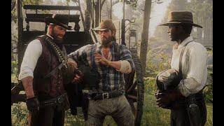 Red Dead Redemption 2 Campaign #8 - First Bank Robbery -  PS4Pro FHD - Eng