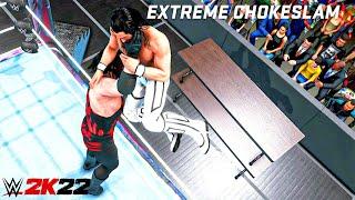 WWE 2K22: 10 Extreme Chokeslams!