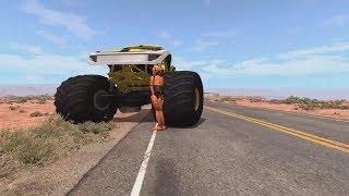 BeamNG.Drive  Большая подборка аварий #9. Очередная порция разрушений в BeamNG Drive