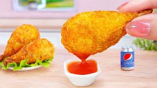 Delicious Chicken  Miniature Crispy Deep Fried Chicken Potato Drumsticks Recipe Tina Mini Cooking