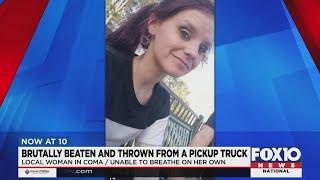 Local woman beaten and thrown from truck in Theodore