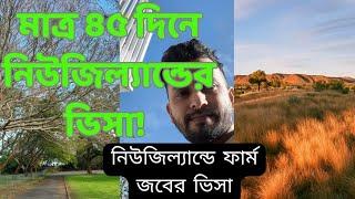 মাত্র ৪৫ দিনে নিউজিল্যান্ডের ভিসা|| আসলেই কতটুকু সত্যি? |NewZealand Farm Work Visa Within 45 days||